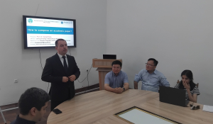 Visit of Professors from China University of Geosciences to the Institute