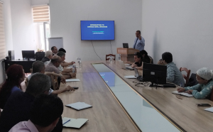 Lecture by Dr. Mohamed A.S. Wahba at the Institute